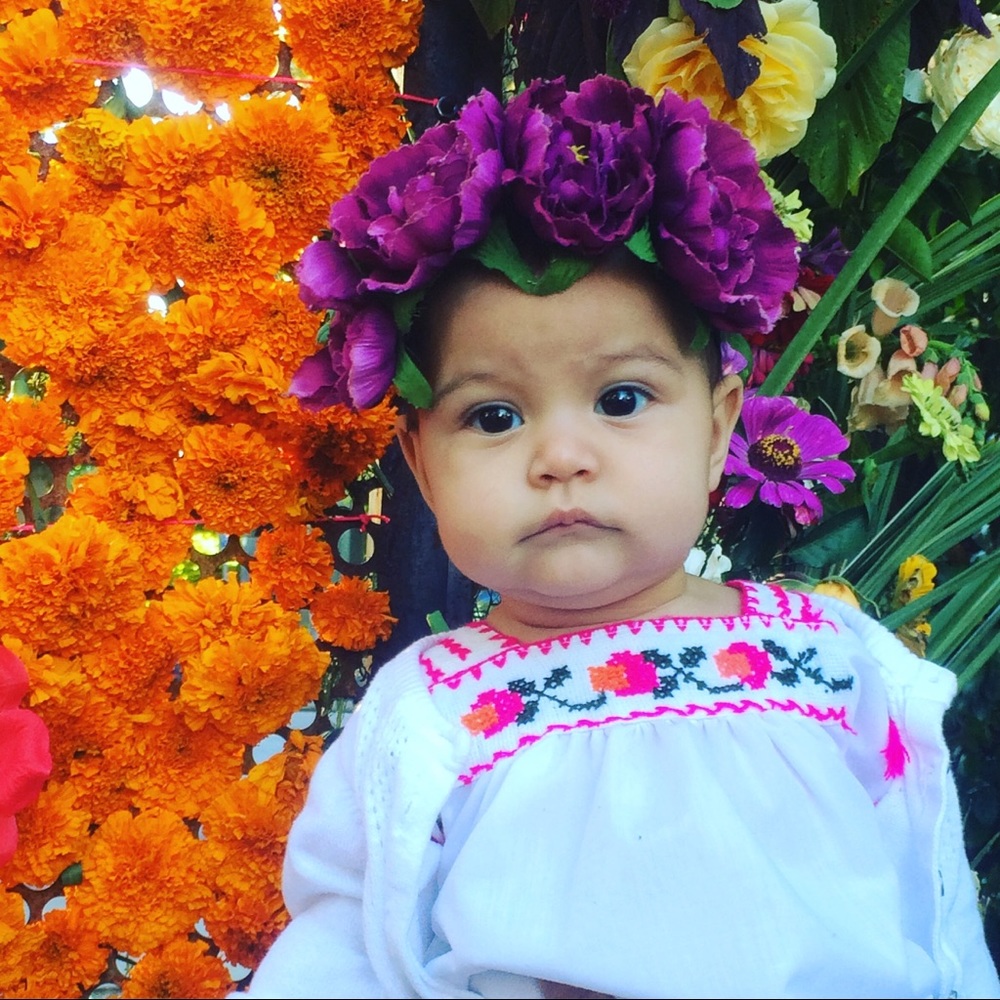 Mexican embroidered top